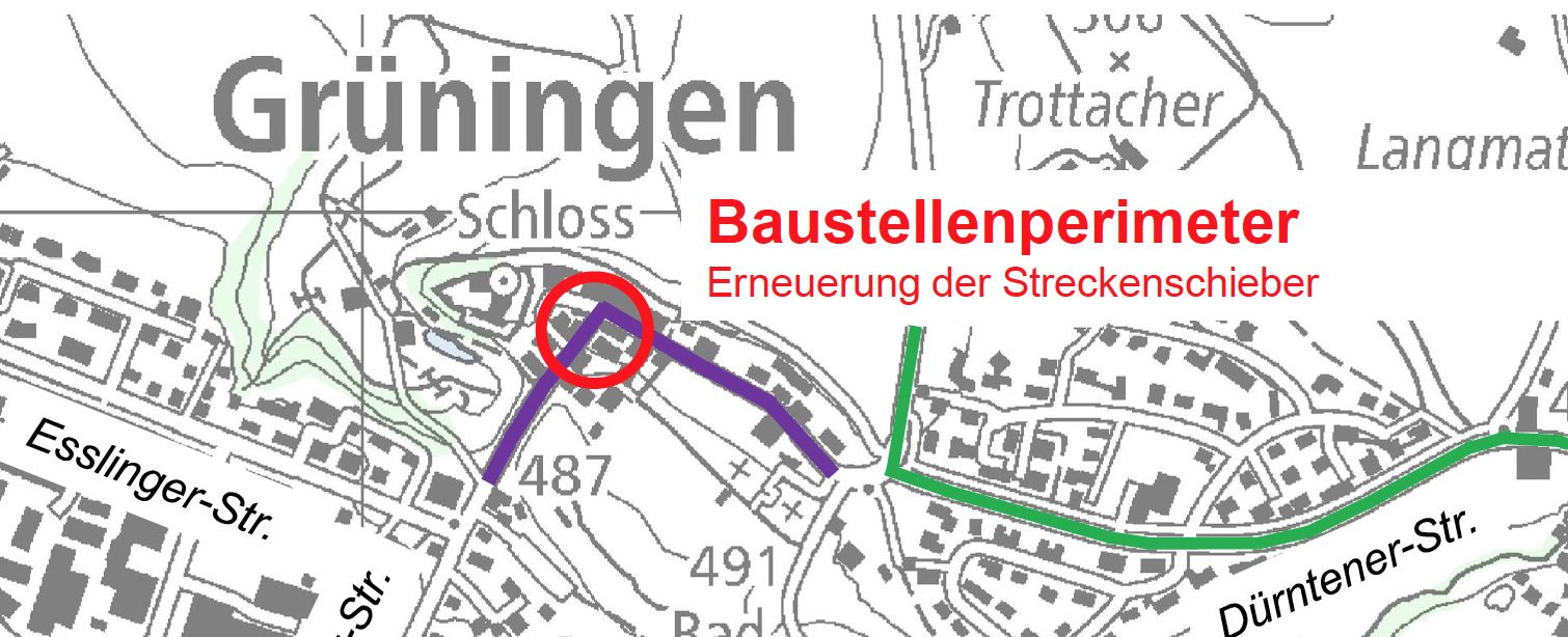 Baustellen-Info Stedtli 21./22.10.24
