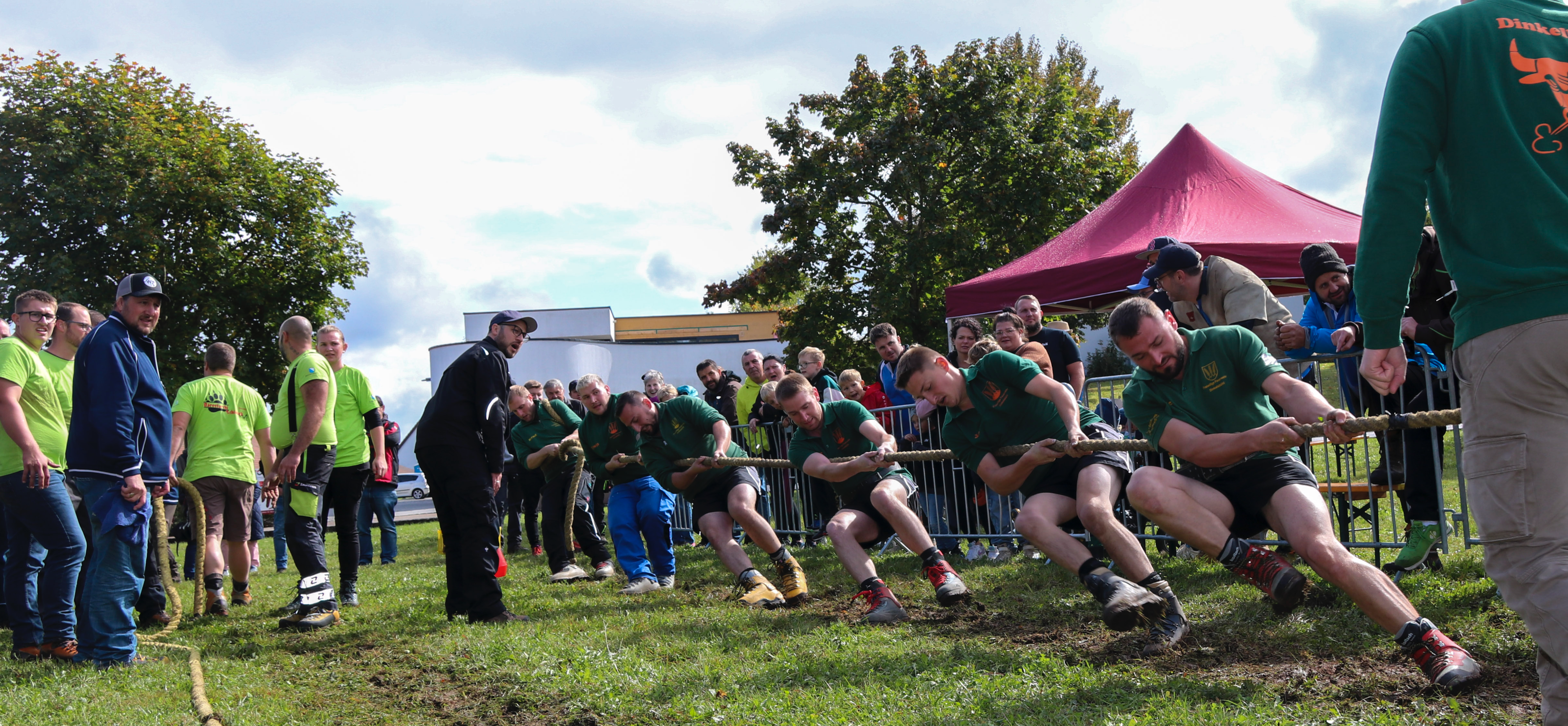 Feuerwehr-Seilziehen in Dinkelsbühl